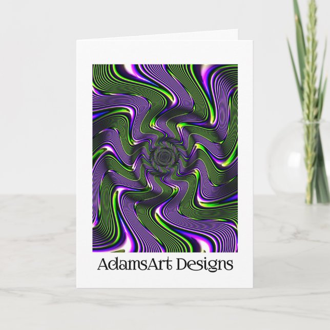 Customize and design your own Folded Greeting Card (Front)