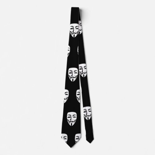 Customize Anonymous face party Tie
