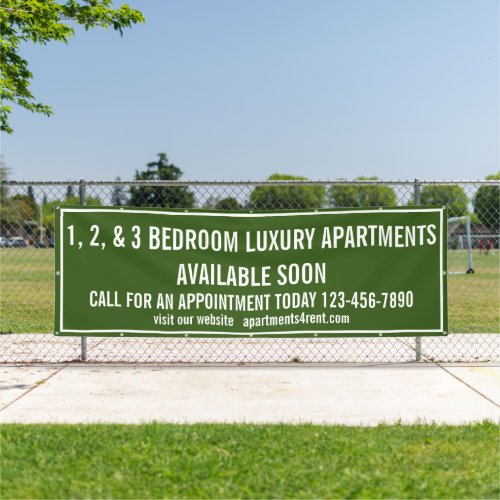 Customize Apartments For Rent Multi Colored Large  Banner