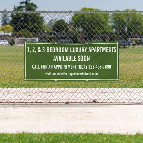 Customize Apartments For Rent Multi Colored Small  Banner