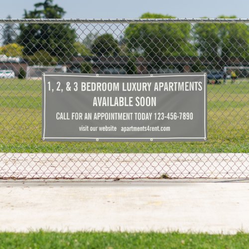 Customize Apartments For Rent Multi Colored Small  Banner