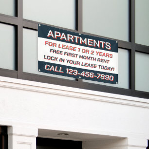Customize Apartments For Rent or Lease  Banner