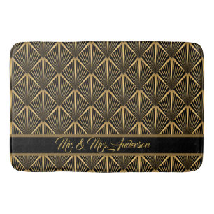 Customize Art Deco Bath Mat