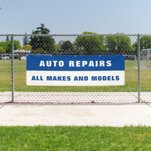 Customize Auto Repair All Makes and Models Large Banner