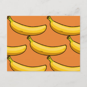 Customize Banana Postcard