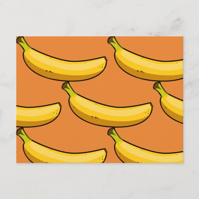 Customize Banana Postcard (Front)