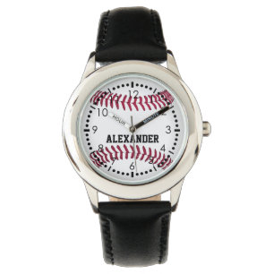 Customize Baseball Name Watch