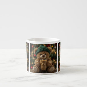 Customize Bear-ista Teddy Bear Espresso Cup