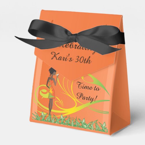 Customize Birthday Party Box Favors
