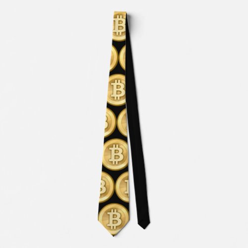 Customize Bitcoins Party Neck Tie