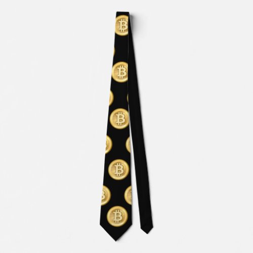 Customize Bitcoins Party Tie