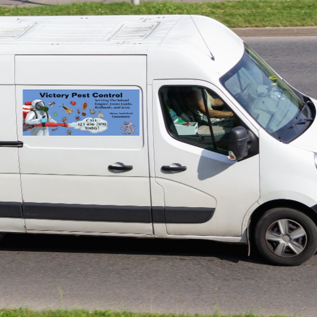Customize Bug Rodent Pest Control Business Truck Car Magnet (Creator Uploaded)