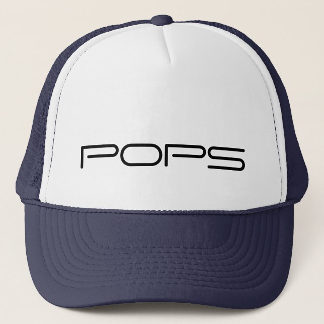 Customize cap, Pops baseball cap (Front)