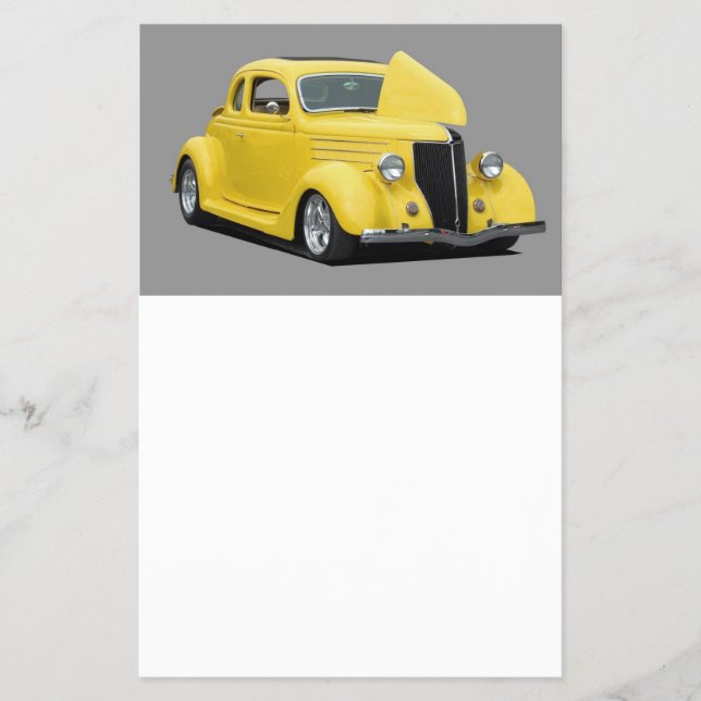 customize car flyer (Front)