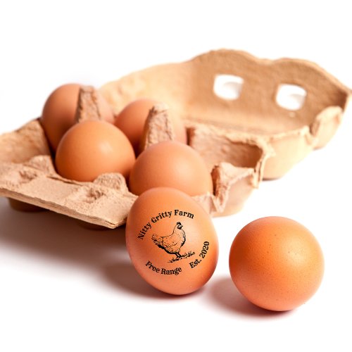 Customize Chicken Egg Stamp Small Business Stamp