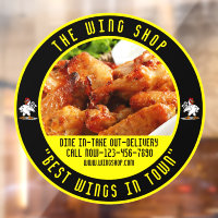 Customize Chicken Wing Restaurant Large Front