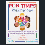 Customize Child Day Care Flyer<br><div class="desc">On this flyer you can customize to your detail on the front & back.</div>
