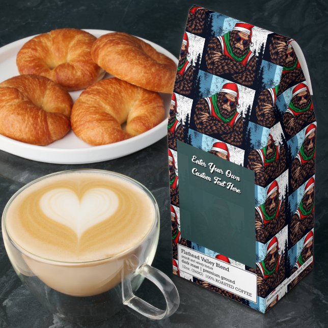 Customize Chilling Bigfoot Santa Claus Funny Gift Roasted Coffee (Breakfast)