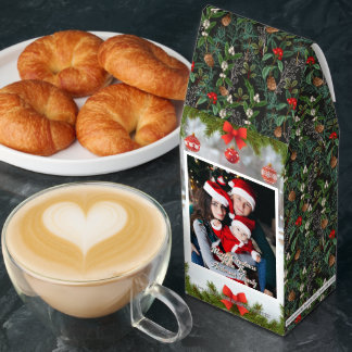 Customize Christmas Family Picture Gift Roasted Coffee