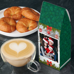 Customize Christmas Family Picture Gift Roasted Coffee