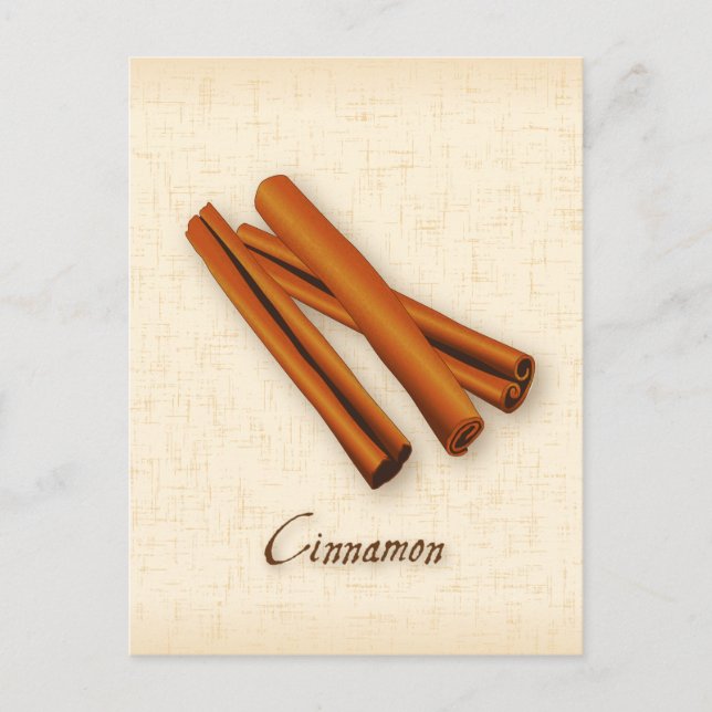 Customize Cinnamon Sticks Postcard (Front)