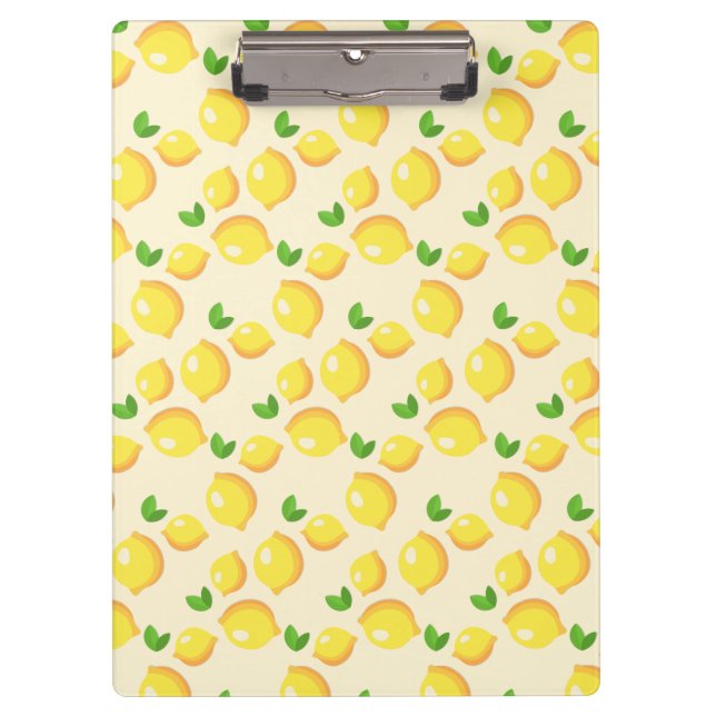 Customize Citron Pattern Clipboard (Front)