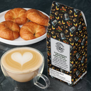 Customize Coffee Shop Brand Promo Merch Roasted