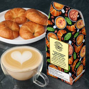 Customize Coffee Shop Brand Promo Merch Roasted