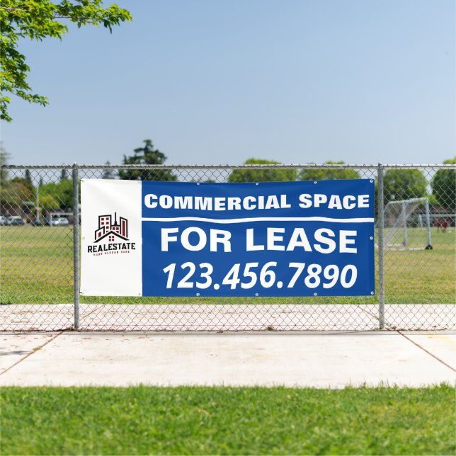 Customize Commercial Space For Lease Company Logo Banner (Insitu)