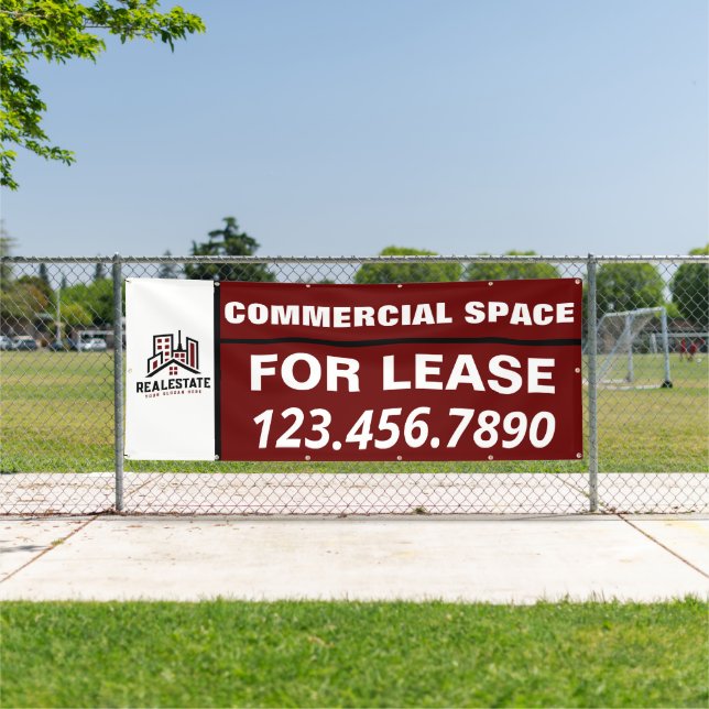 Customize Commercial Space For Lease Company Logo Banner (Insitu)