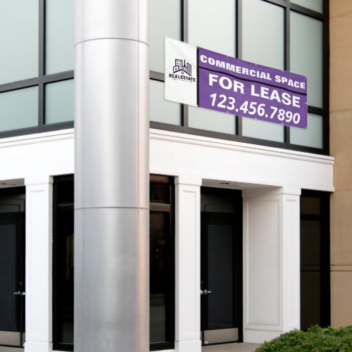 Customize Commercial Space For Lease Company Logo  Banner