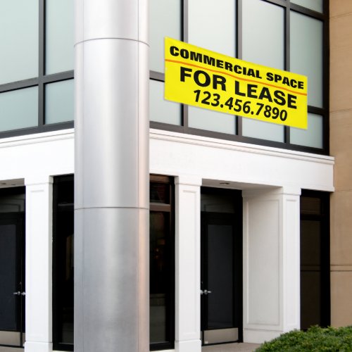 Customize Commercial Space For Lease Large Banner