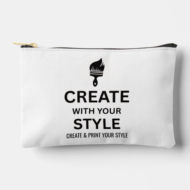 Customize Company Branded Personalized Accessory Pouch (Front)