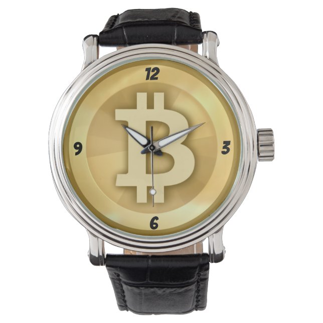 Customize Cool Bitcoin Watch (Front)