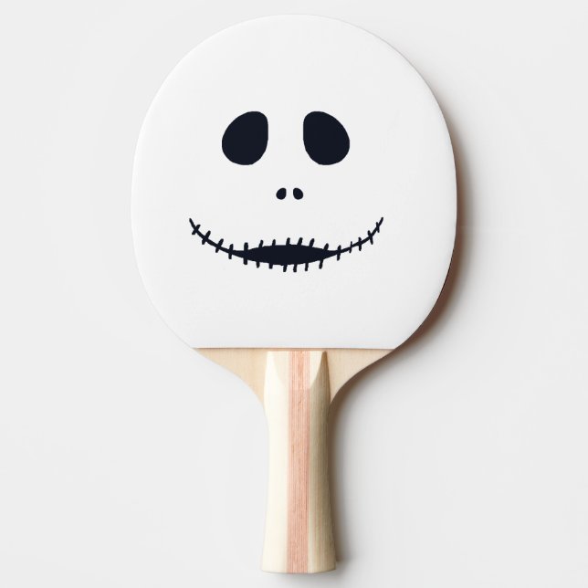 Customize Cool Halloween Scary Face Ping Pong Paddle (Front)