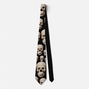 Customize Cool Skulls Party Tie