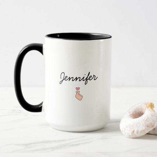 Customize Create your name stylish coffee mug