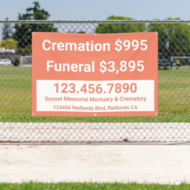 Customize Cremation Funeral Services  Banner (Insitu)