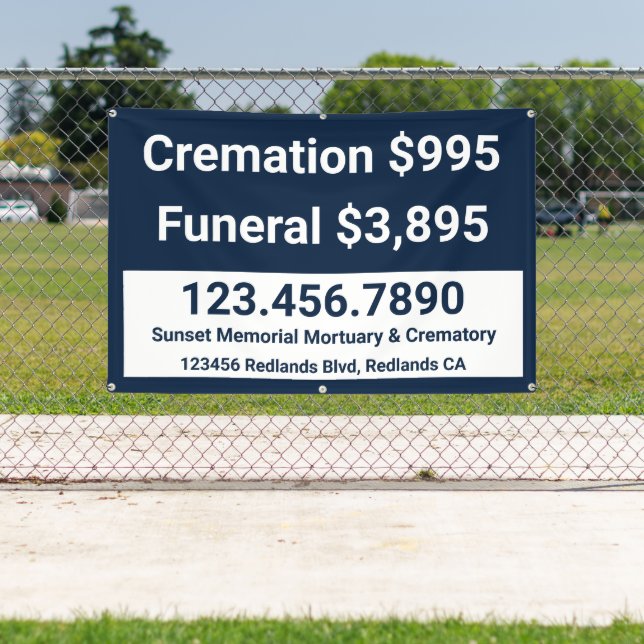Customize Cremation Funeral Services  Banner (Insitu)