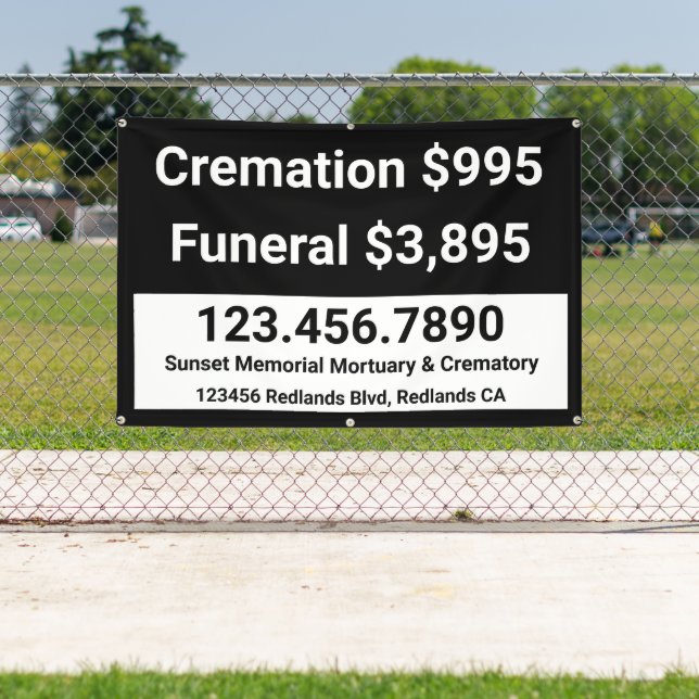 Customize Cremation Funeral Services  Banner (Insitu)