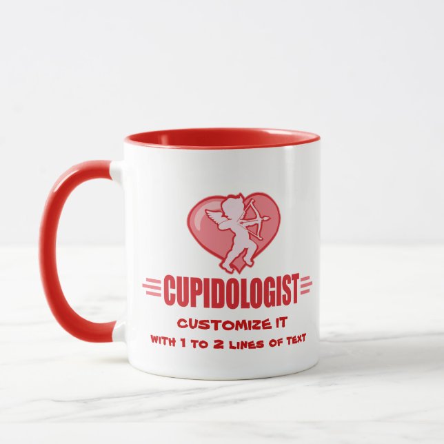Customize Cupid Love Mug (Left)