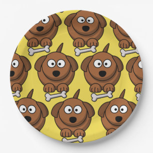 Customize Cute Dog Plate