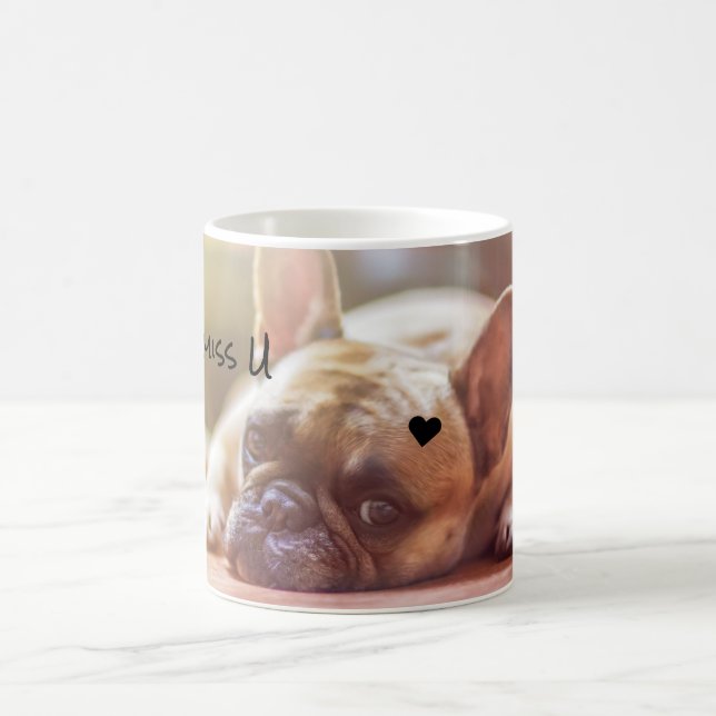 Customize Cute Doggy Coffee Mug (Center)