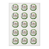CUSTOMIZE - Cute Goat Birthday Party Edible Frosting Rounds (Sheet)