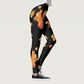 Customize Cute Squirrel Leggings