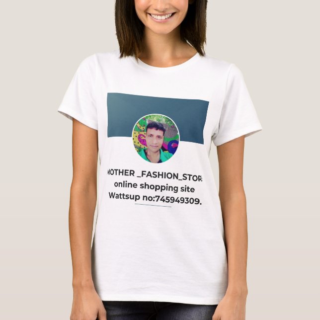 Customize design:Creat your own style! Hi quality  T-Shirt (Front)