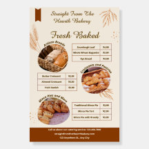 Customize Detailed Bakery Goods Entrance Promo