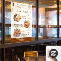 Customize Detailed Bakery Goods Entrance Promo