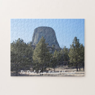 Customize Devil’s Tower National Monument photo Jigsaw Puzzle