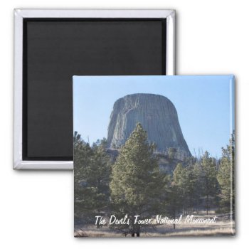 Customize Devil’s Tower National Monument Photo Magnet by Scotts_Barn at Zazzle